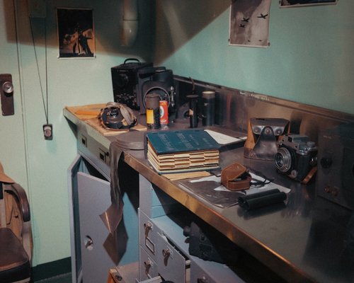 A clean workspace detail showing professional environment